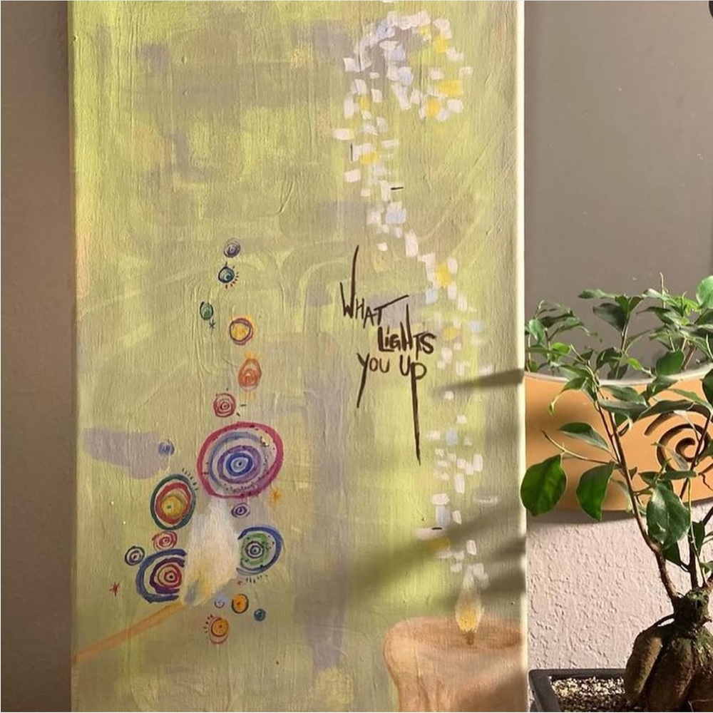 Hand Painted Art Piece